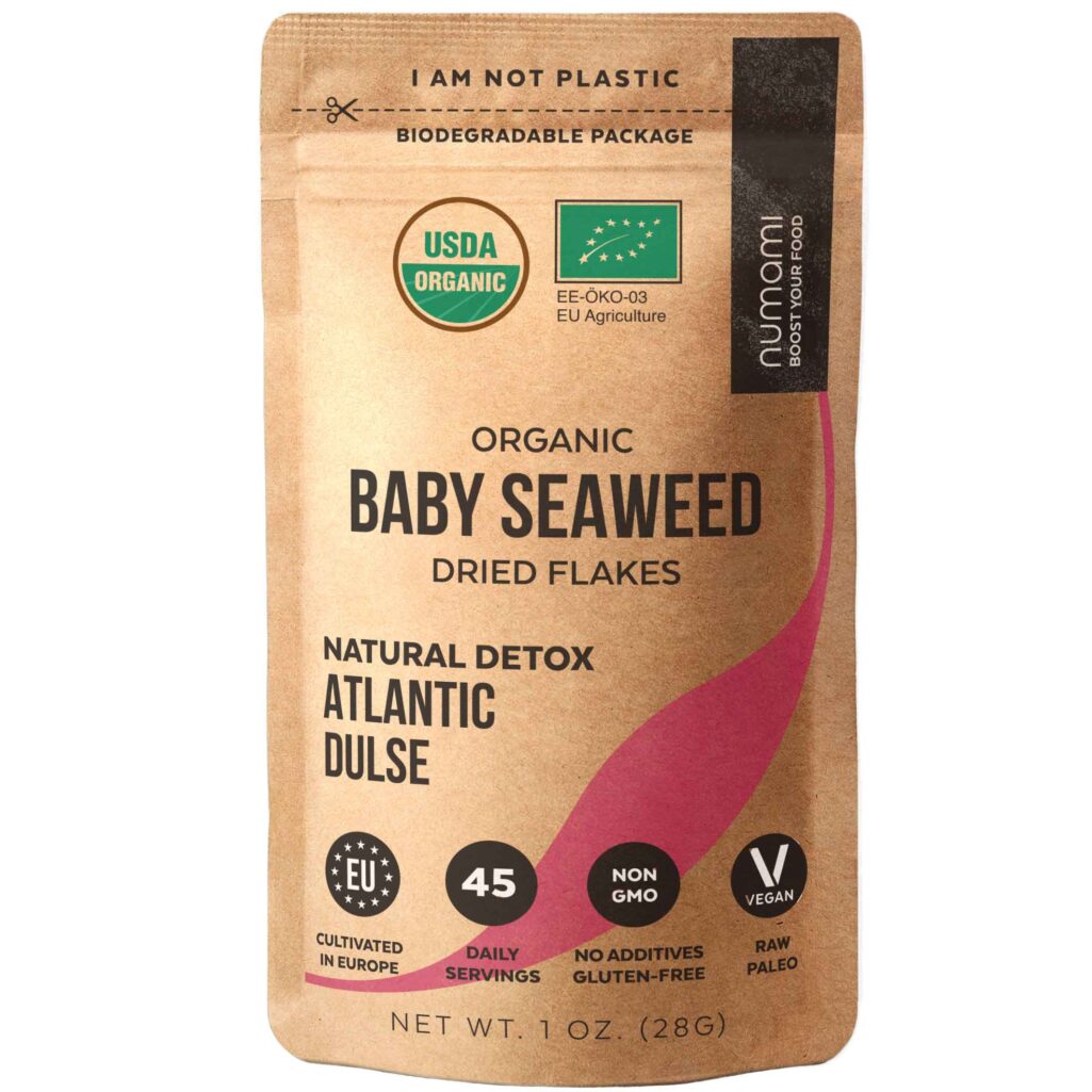Numami Organic Atlantic Dulse Baby Seaweed 1oz/28g